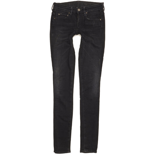 Levi's Women Black Skinny Slim Stretch Jeans W25 L32