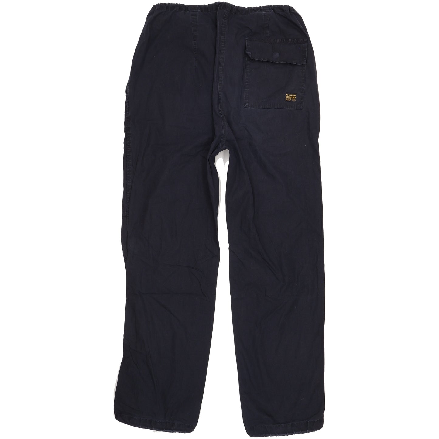 G-Star Desert Men Black Straight Regular Jogger Trousers W36 L34