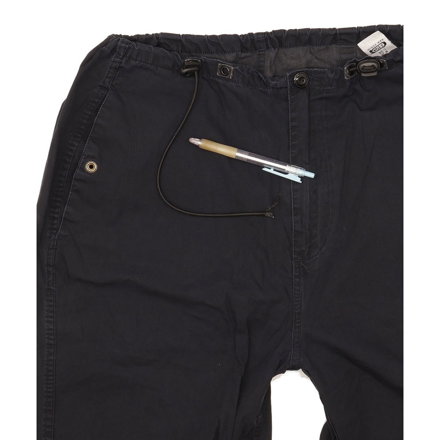 G-Star Desert Men Black Straight Regular Jogger Trousers W36 L34
