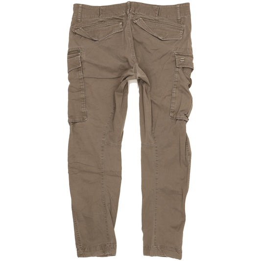 G-Star Rovic 3D Men Grey Tapered Loose Stretch Jeans W34 L32