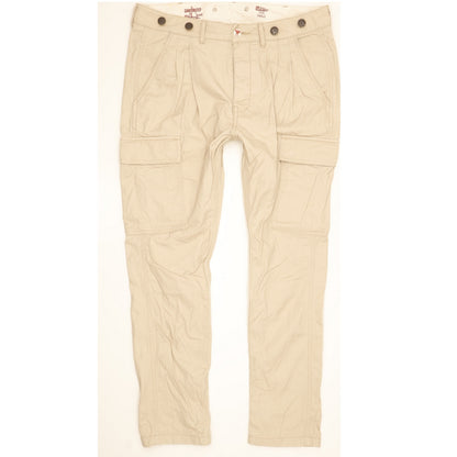 Levi's Tab Twills Men Beige Tapered Loose Jeans W27 L29
