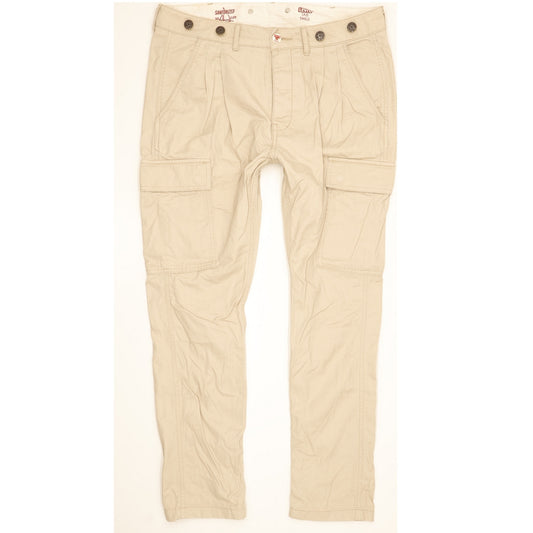 Levi's Tab Twills Men Beige Tapered Loose Jeans W27 L29