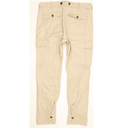 Levi's Tab Twills Men Beige Tapered Loose Jeans W27 L29
