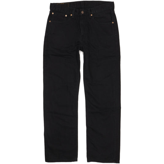 Levi's 751 Men Black Straight Regular Jeans W32 L30