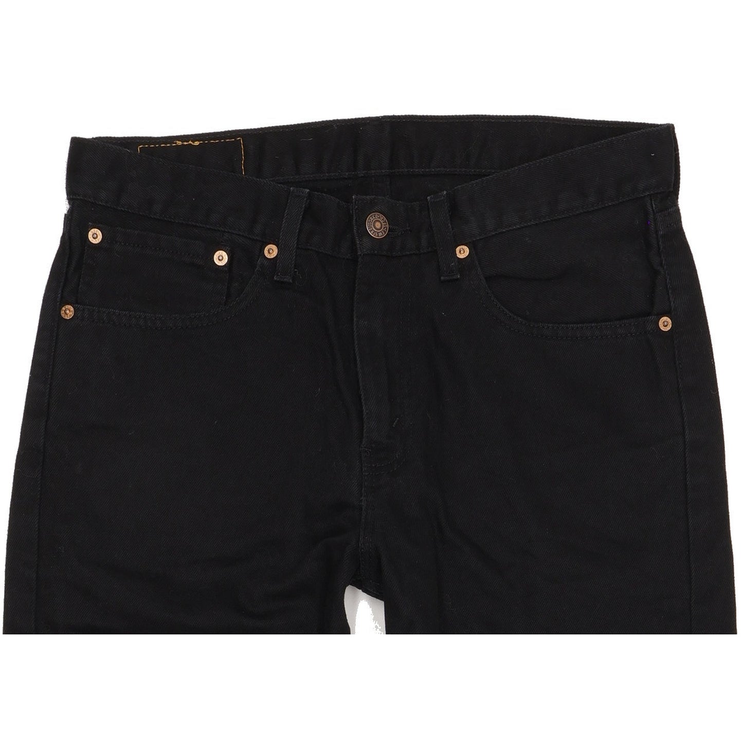 Levi's 751 Men Black Straight Regular Jeans W32 L30