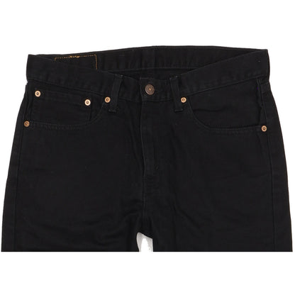 Levi's 751 Men Black Straight Regular Jeans W32 L30