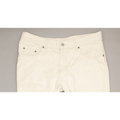 Pioneer Men White Straight Regular Jeans W38 L32