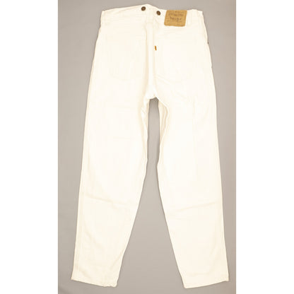 Levi's Men White Tapered Relaxed Jeans W31 L29