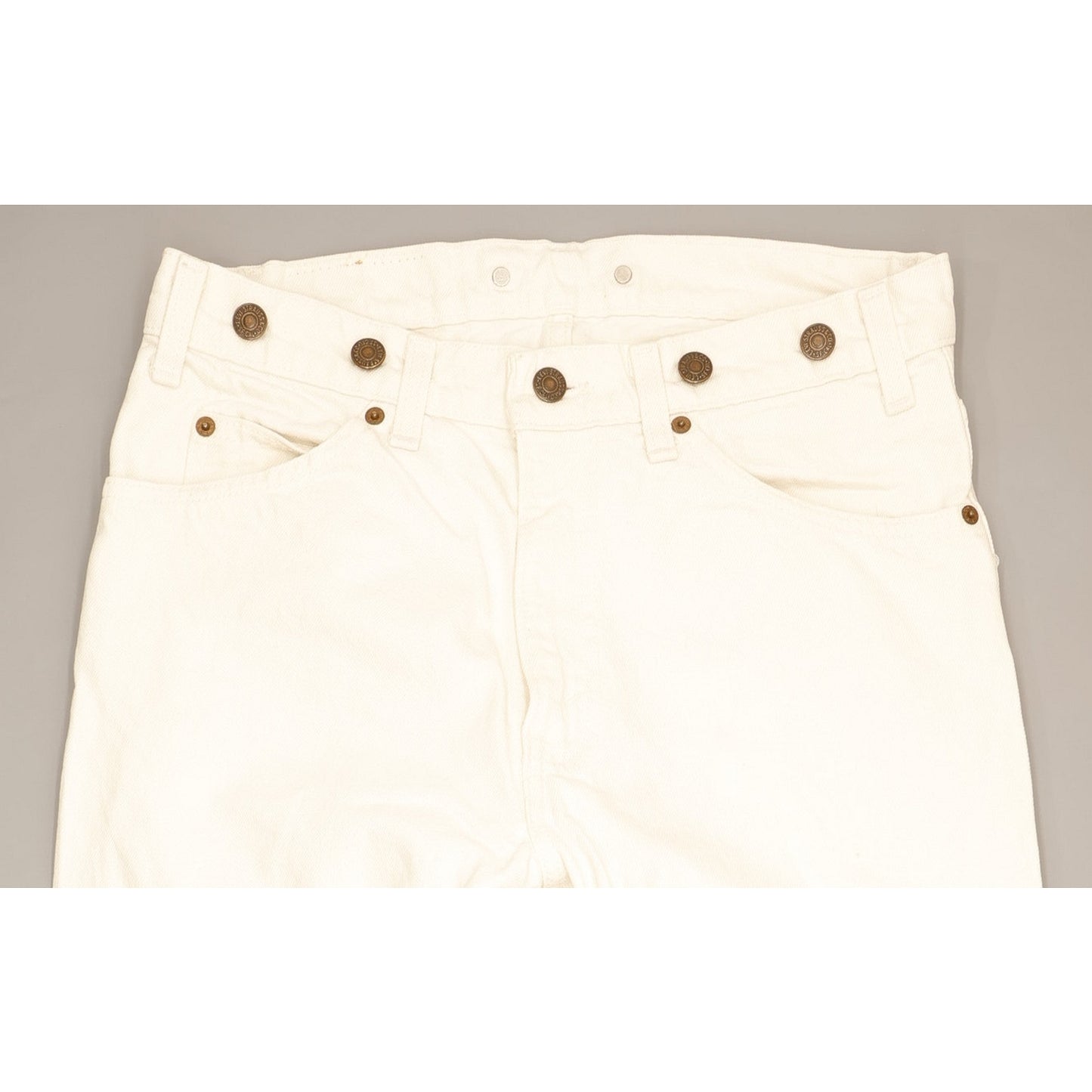 Levi's Men White Tapered Relaxed Jeans W31 L29