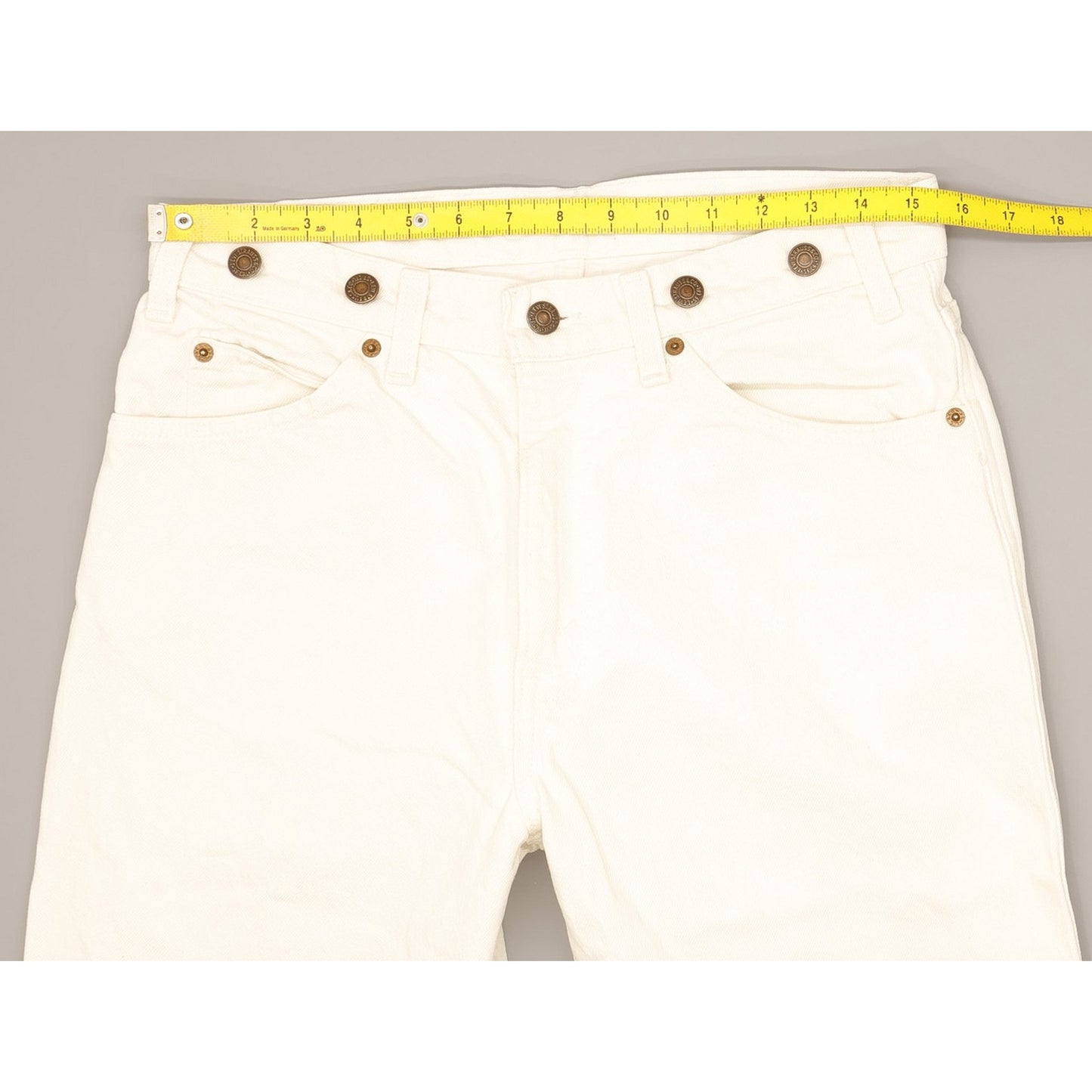 Levi's Men White Tapered Relaxed Jeans W31 L29