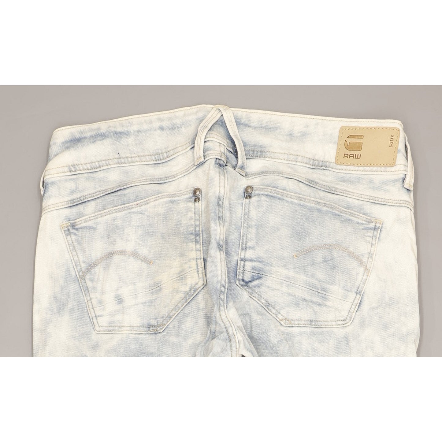 G-Star Lynn Women Blue Skinny Slim Stretch Jeans W28 L32