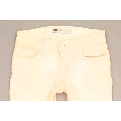 Levi's Leggins Women Orange Skinny Slim Stretch Jeans W25 L30