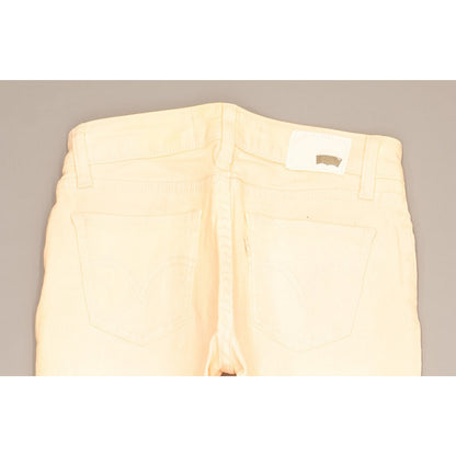 Levi's Leggins Women Orange Skinny Slim Stretch Jeans W25 L30