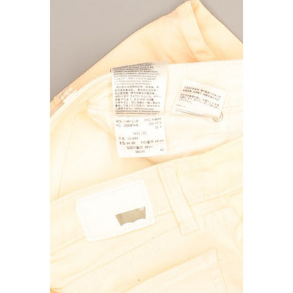 Levi's Leggins Women Orange Skinny Slim Stretch Jeans W25 L30