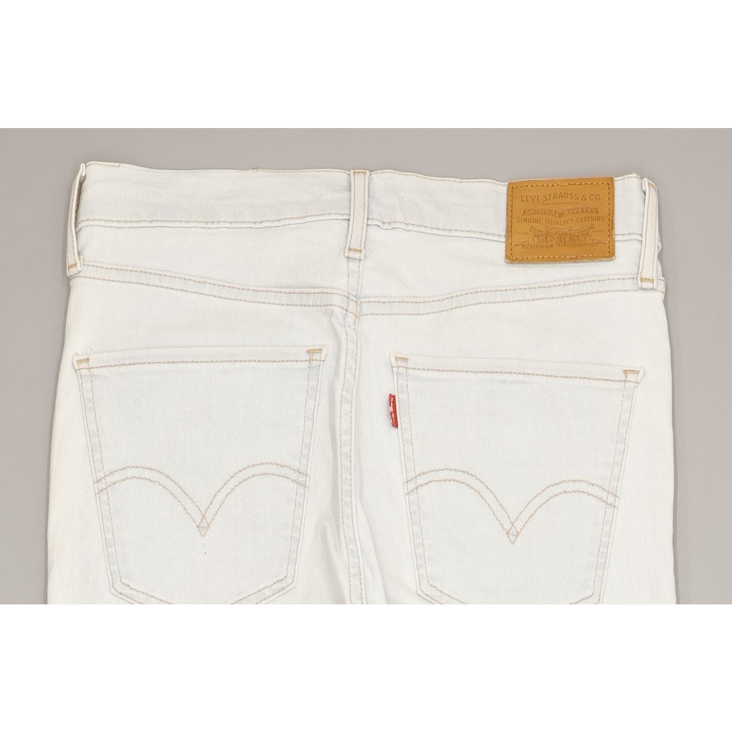 Levi's Mile Blue Skinny Slim Stretch Jeans High Waisted W28 L30