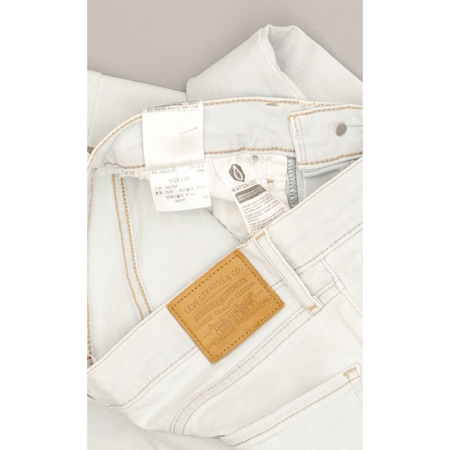 Levi's Mile Blue Skinny Slim Stretch Jeans High Waisted W28 L30