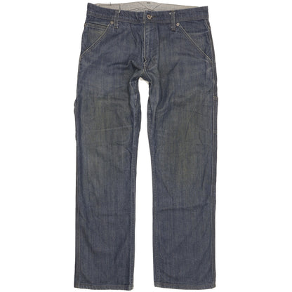 Levi's 514 Men Blue Straight Slim Stretch Jeans W33 L28
