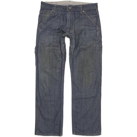 Levi's 514 Men Blue Straight Slim Stretch Jeans W33 L28