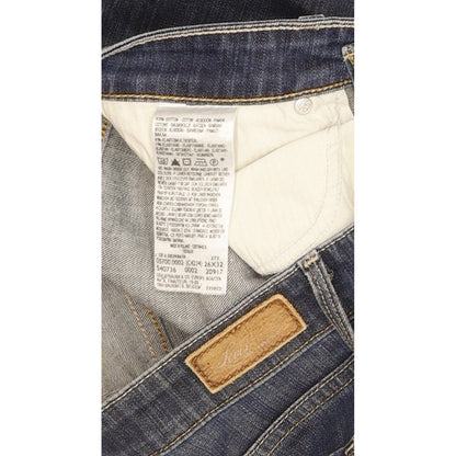 Levi's Demi Curve Women Blue Straight Slim Stretch Jeans W26 L31