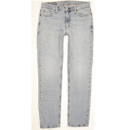 Levi's 511 Men Blue Straight Slim Stretch Jeans W30 L30