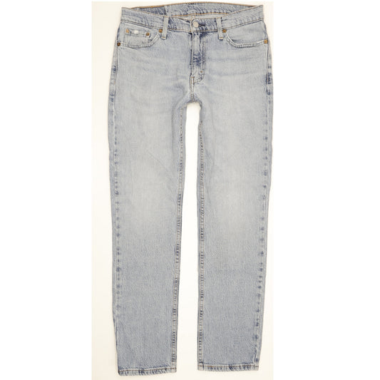 Levi's 511 Men Blue Straight Slim Stretch Jeans W30 L30