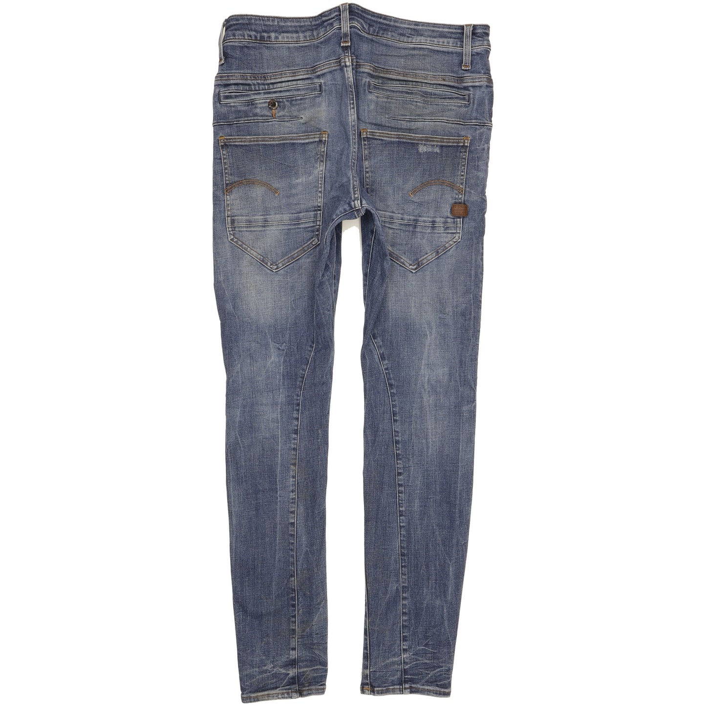 G-Star D-Staq 3D Men Blue Skinny Slim Stretch Jeans W32 L33
