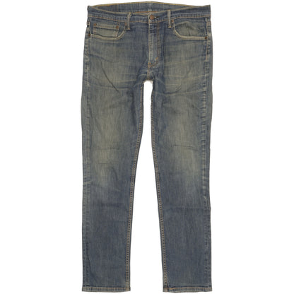 Levi's 511 Men Blue Straight Slim Stretch Jeans W36 L33