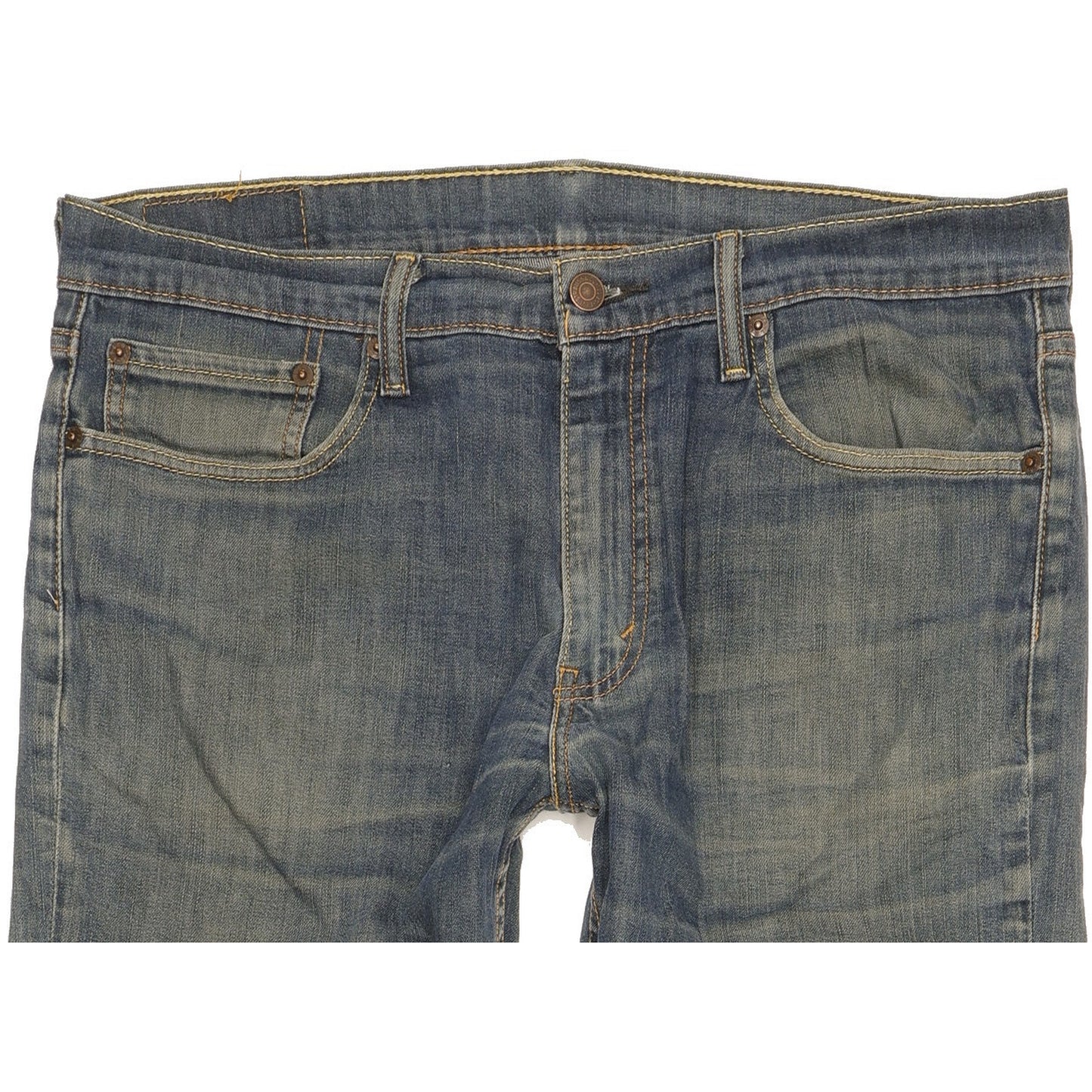 Levi's 511 Men Blue Straight Slim Stretch Jeans W36 L33