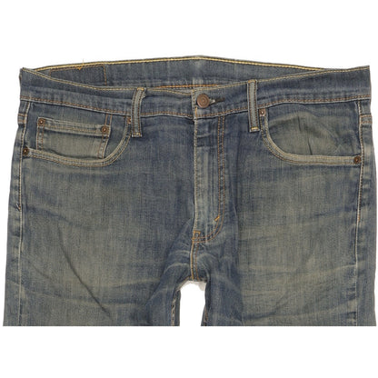 Levi's 511 Men Blue Straight Slim Stretch Jeans W36 L33