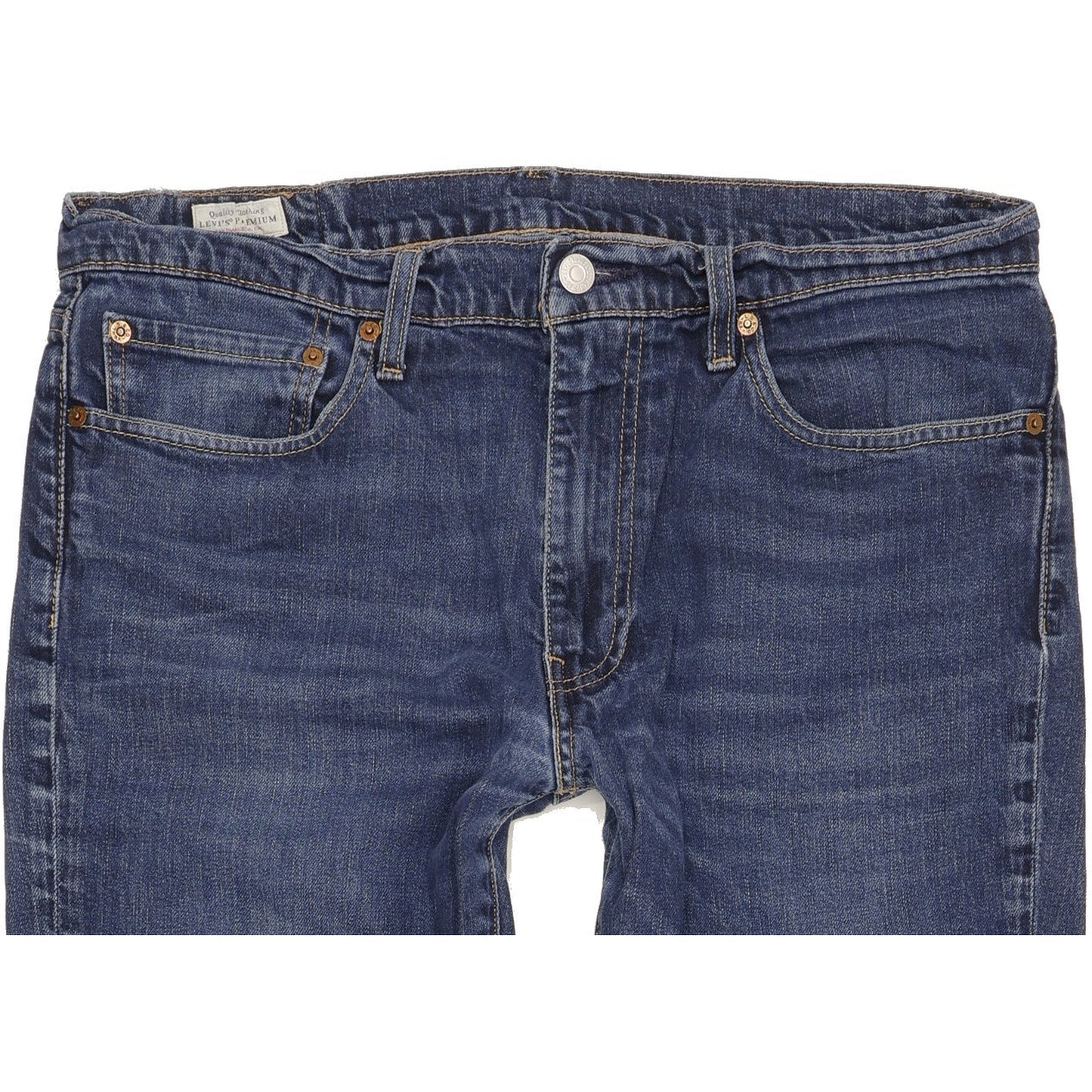 Levi's 511 Men Blue Straight Slim Stretch Jeans W36 L33
