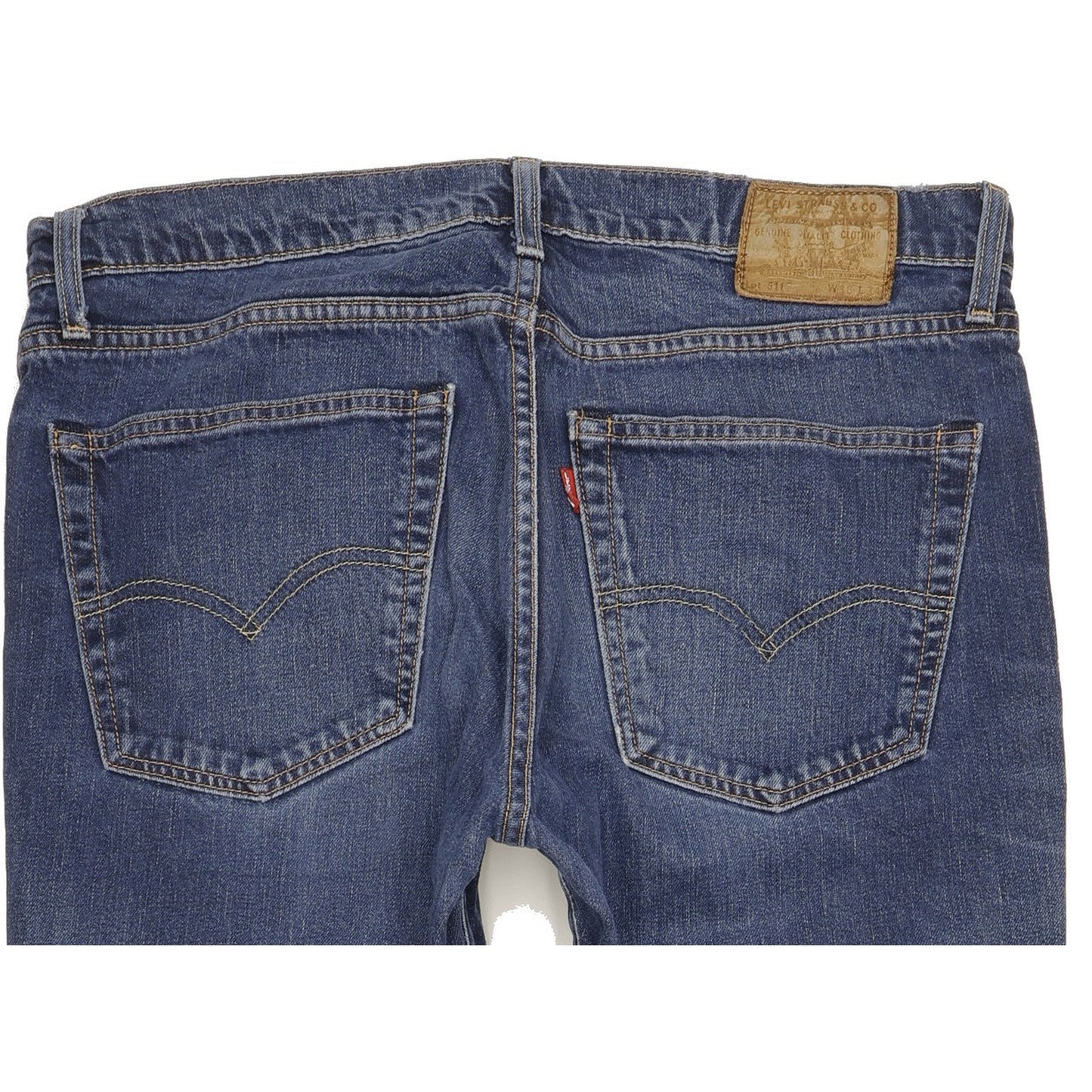 Levi's 511 Men Blue Straight Slim Stretch Jeans W36 L33