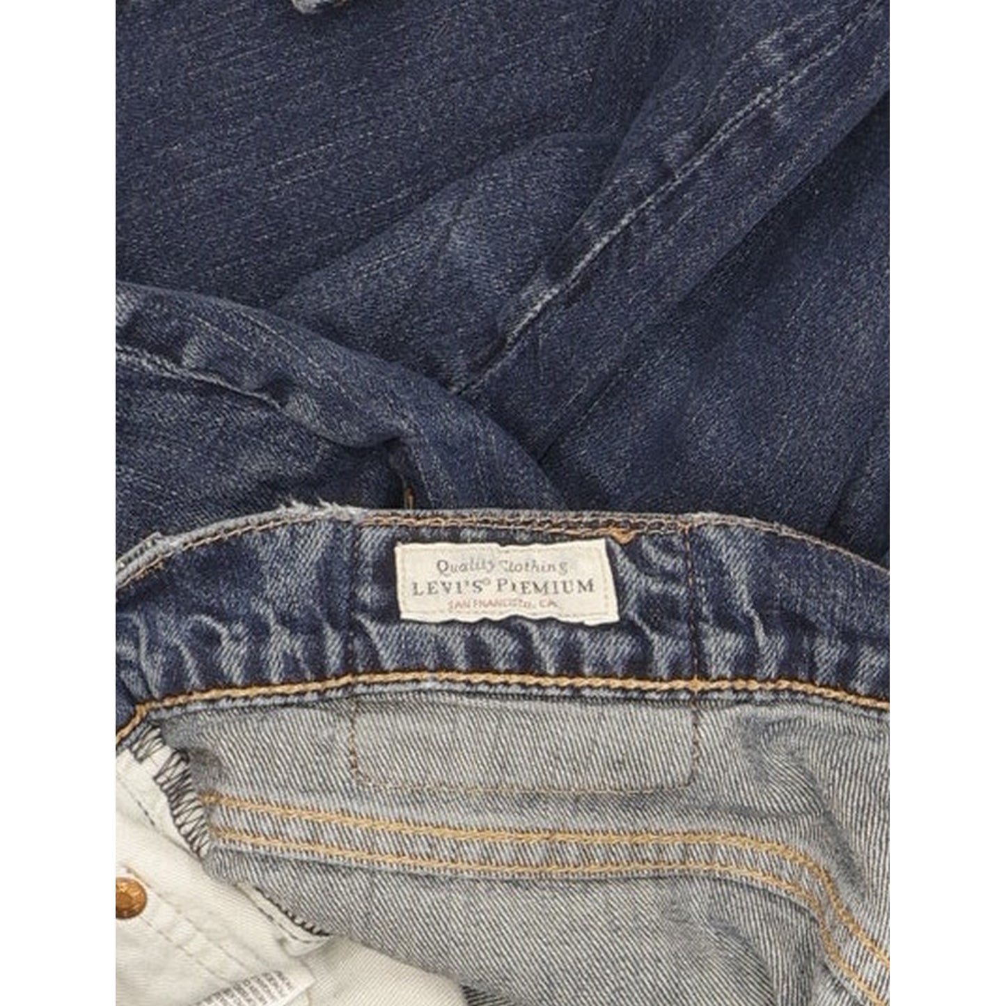 Levi's 511 Men Blue Straight Slim Stretch Jeans W36 L33