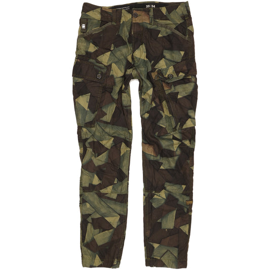 G-Star Roxic Men Green Tapered Regular Jeans W33 L34