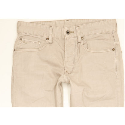 G-Star 3301 Men Beige Tapered Slim Jeans W31 L31