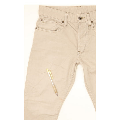 G-Star 3301 Men Beige Tapered Slim Jeans W31 L31