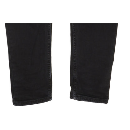 Levi's 512 Men Black Tapered Slim Stretch Jeans W32 L33