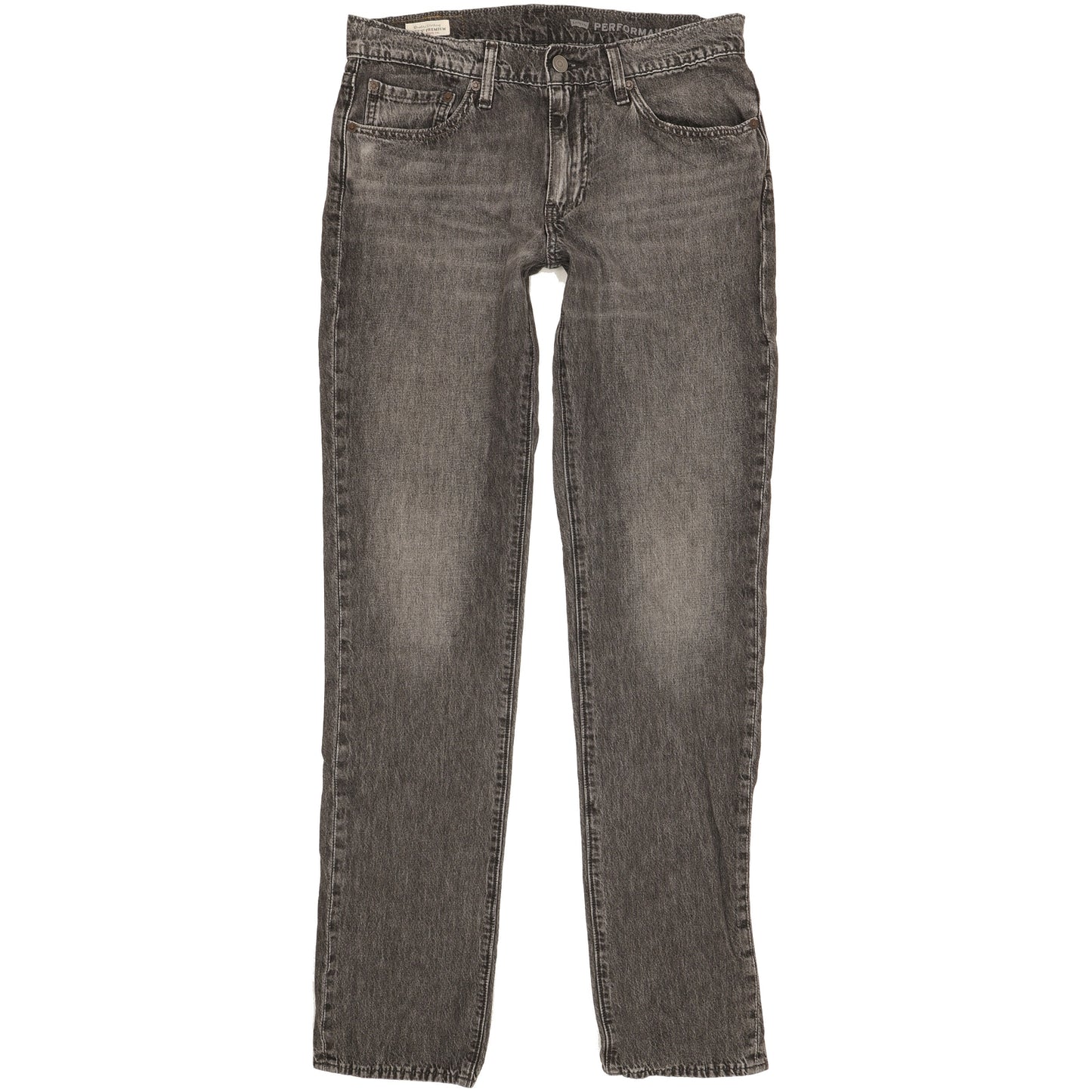 Levi's 511 Men Black Straight Slim Stretch Jeans W32 L34