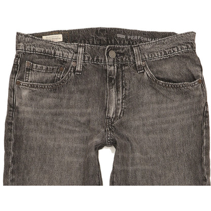 Levi's 511 Men Black Straight Slim Stretch Jeans W32 L34