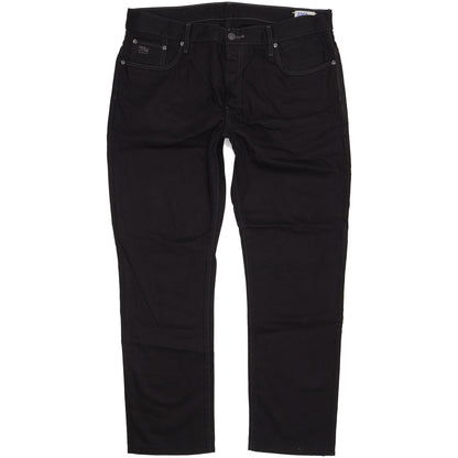 G-Star 3301 Men Black Straight Regular Jeans W40 L31