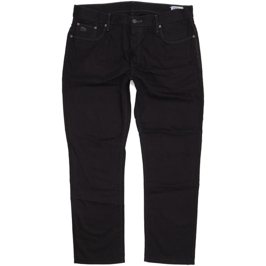 G-Star 3301 Men Black Straight Regular Jeans W40 L31