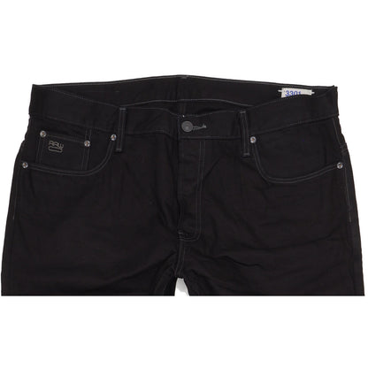 G-Star 3301 Men Black Straight Regular Jeans W40 L31