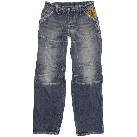 G-Star Elwood Carter Men Blue Straight Regular Jeans W30 L32