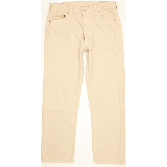 Levi's 501 Men Beige Straight Regular Jeans W36 L30
