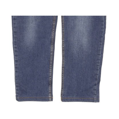Wrangler Men Blue Straight Regular Jeans W34 L29