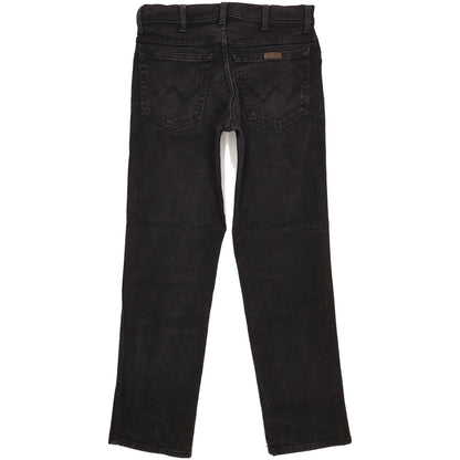 Wrangler Men Black Straight Regular Stretch Jeans W32 L32