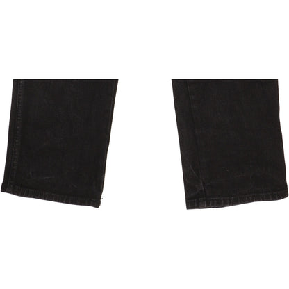 Wrangler Men Black Straight Regular Stretch Jeans W32 L32