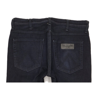 Wrangler Arizona Men Navy Straight Regular Stretch Jeans W33 L32