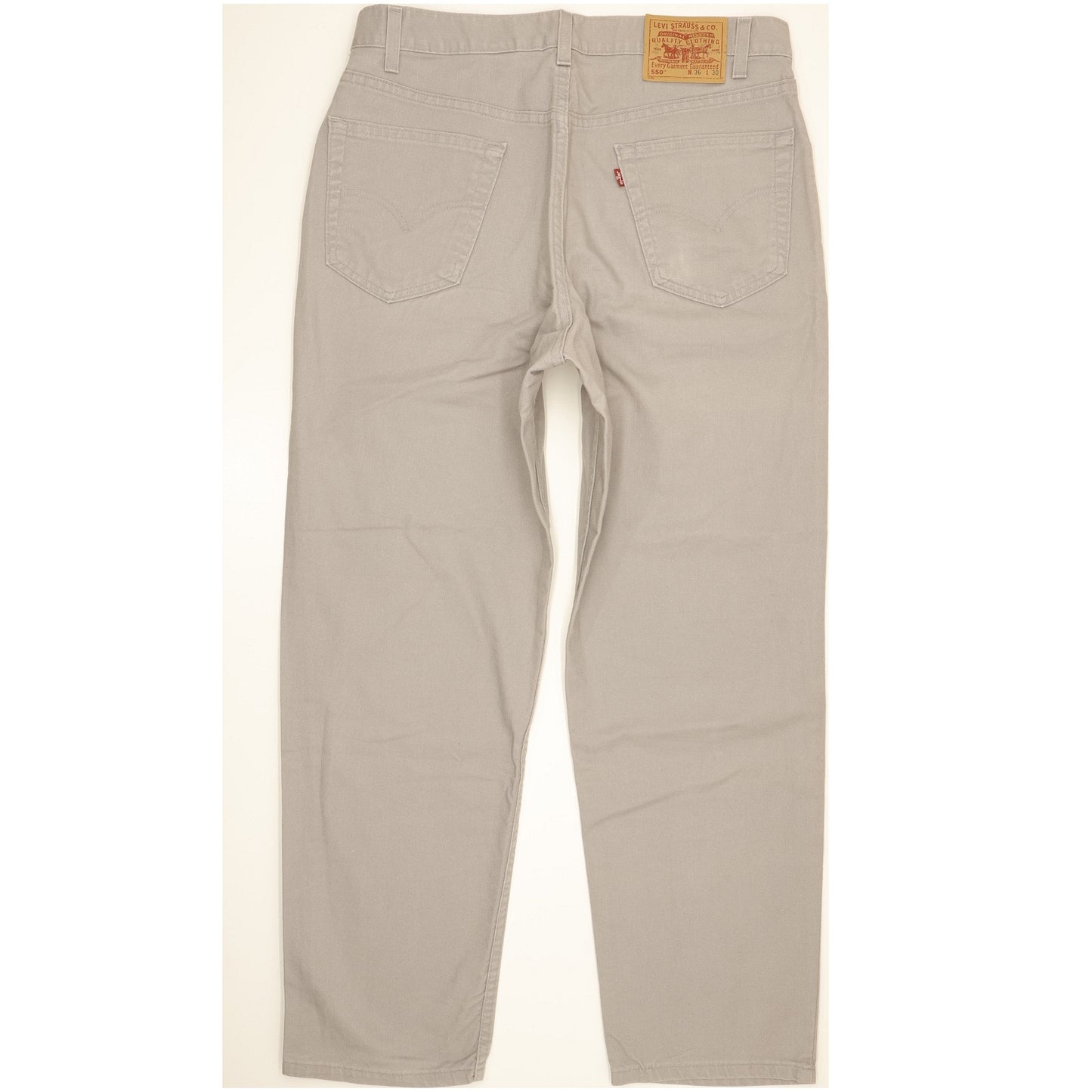 Levi's 550 Made in USA Men Grey Straight Relaxed Jeans W36 L30