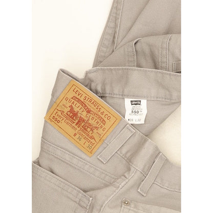 Levi's 550 Made in USA Men Grey Straight Relaxed Jeans W36 L30