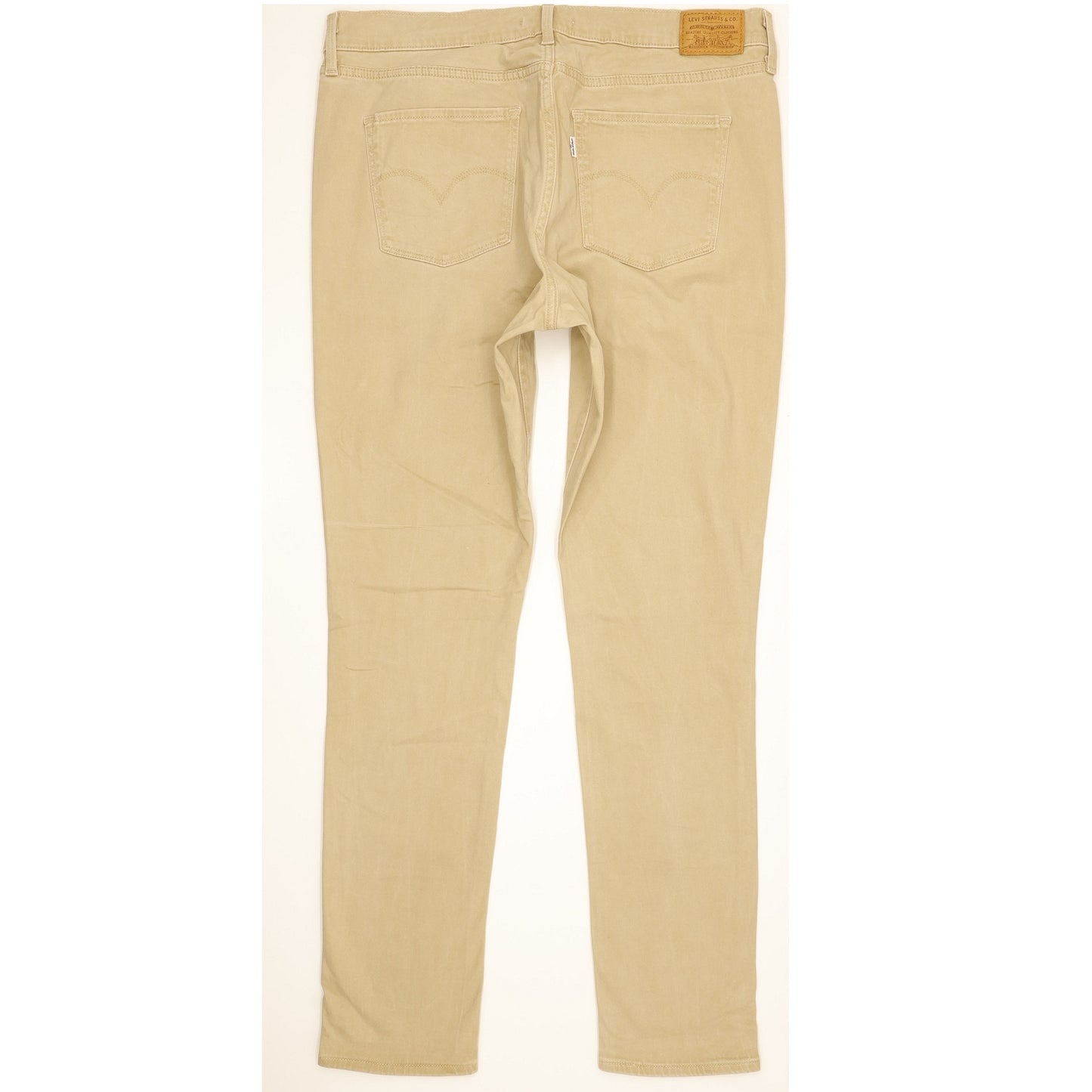 Levi's 311 Shaping Women Beige Skinny Slim Stretch Jeans W32 L31